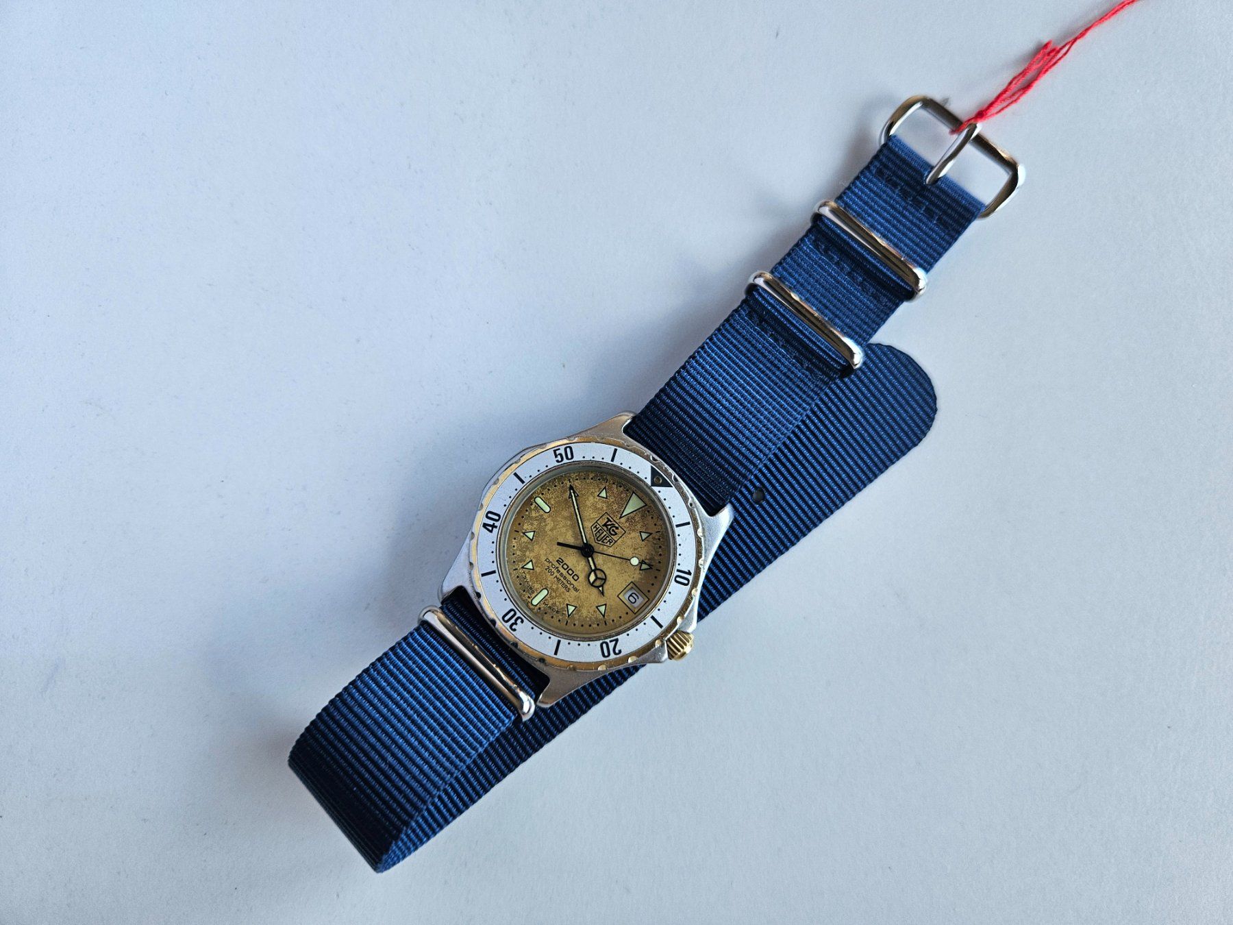 Tag Heuer Orologi: 671 Tag Heuer Professional 2000 Date Quartz – Usato da Berikon venduto da mmm21 3