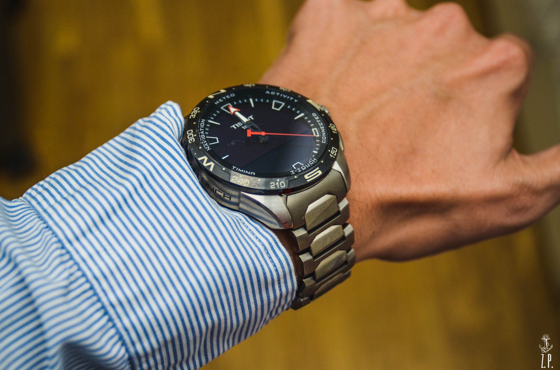 Tissot Orologi: Tissot Touch Connect II Titanium Herren Uhr – Difettoso da Boswil venduto da ZPwatches 7