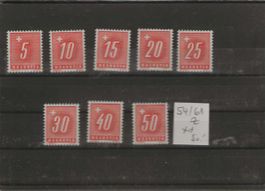 timbre taxe 54 à 61 **