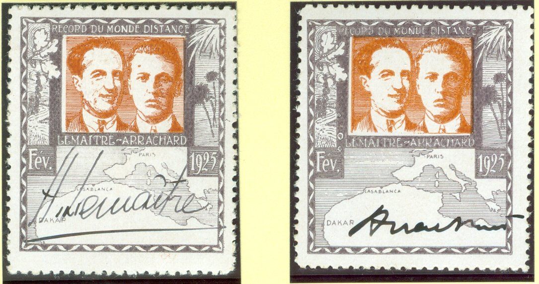Tous les timbres: 1925 Frankreich Flugpost – D'occasion à Zürich par yago-rot