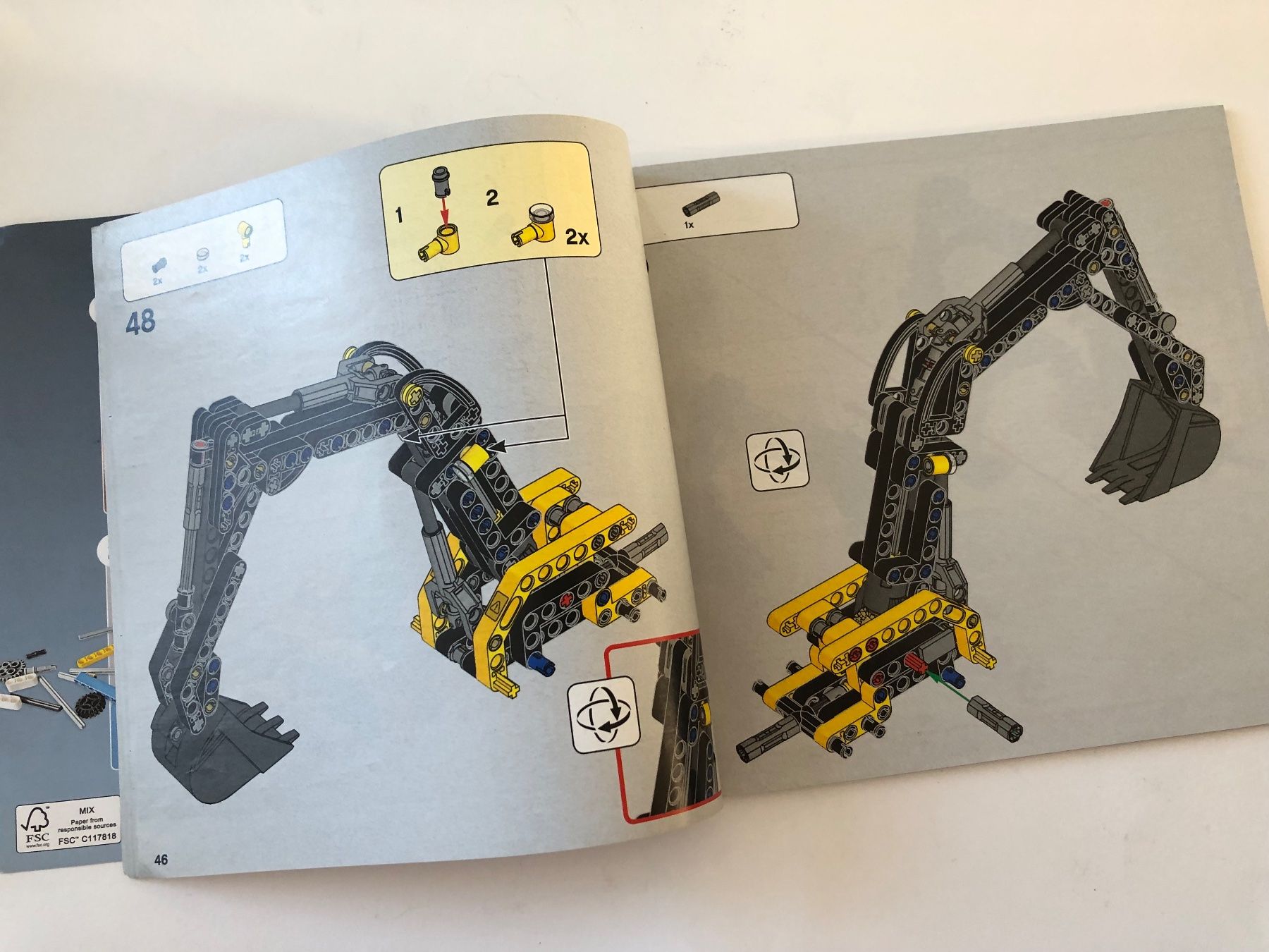 Technics Baukästen: Lego Technics 42121, Hydraulik Bagger (8+) – Gebraucht aus Gunzwil von feel_good 3