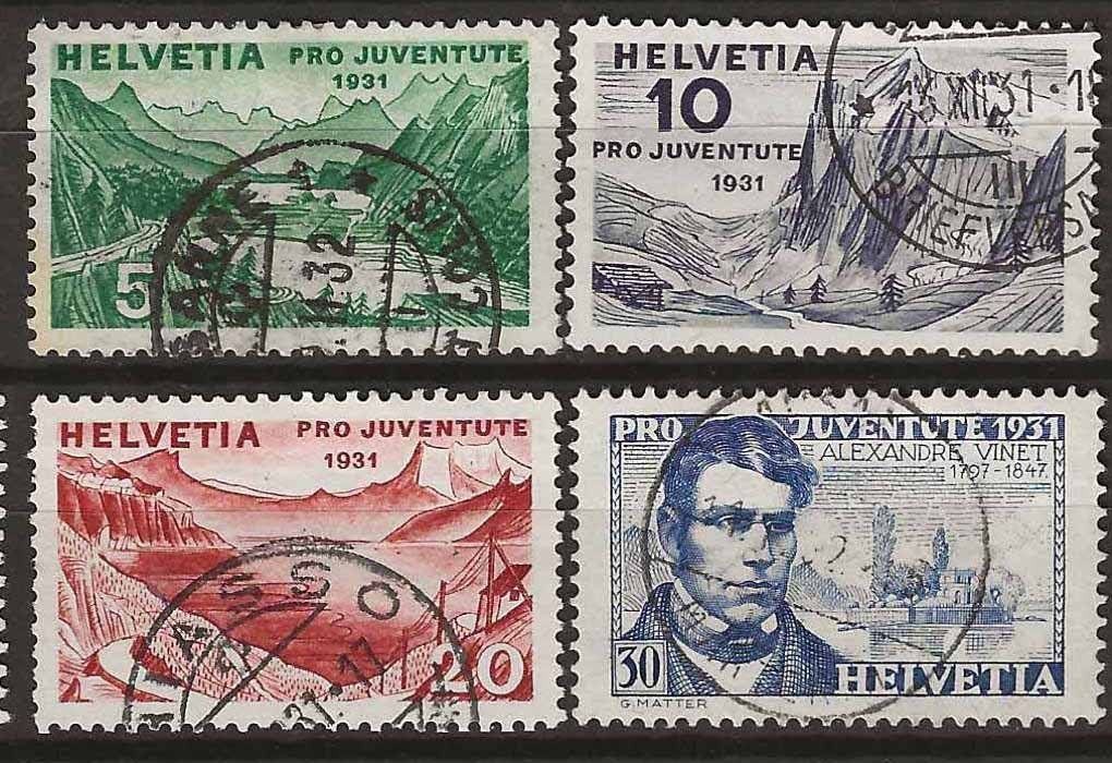 Tutti i francobolli: PJ031 - Pro Juventute 1931 obl. – Usato da Trélex venduto da Phil_Albert