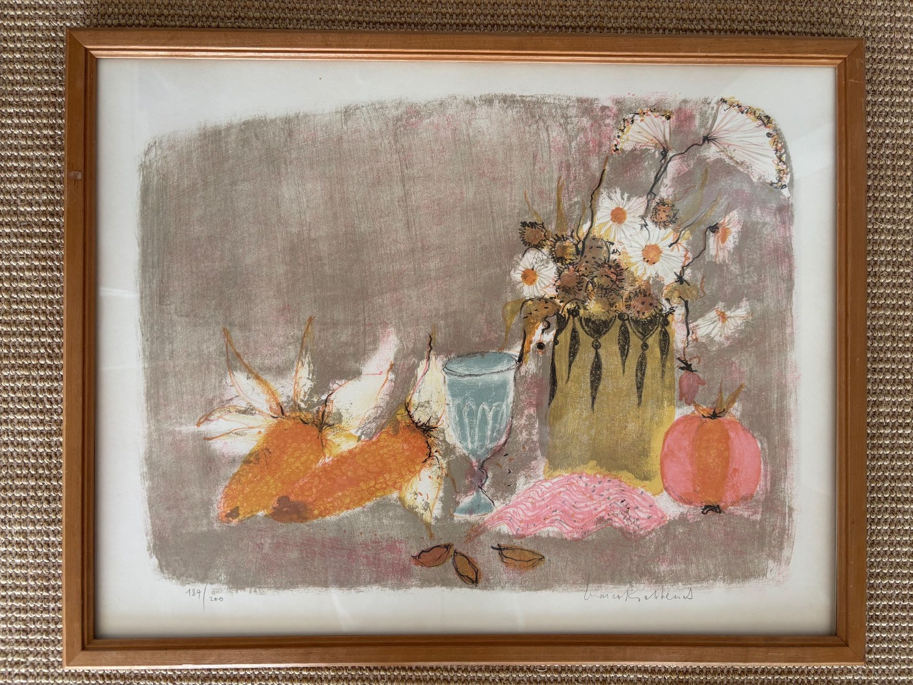 Grafica & Litografie: Swiss Marco Richterich framed lithograph – Usato da Steinhausen venduto da Smitten_Vintage 7