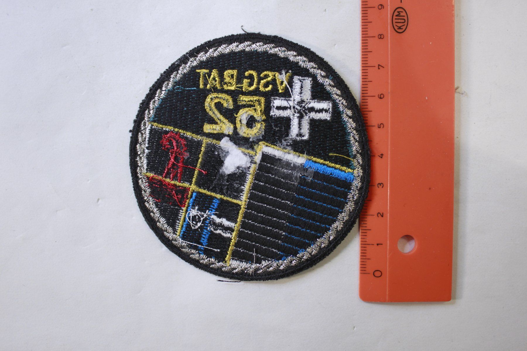 Schweizer Armee Plaketten & Abzeichen: VSG 52 Bat – Gebraucht aus La plaine von 762 1