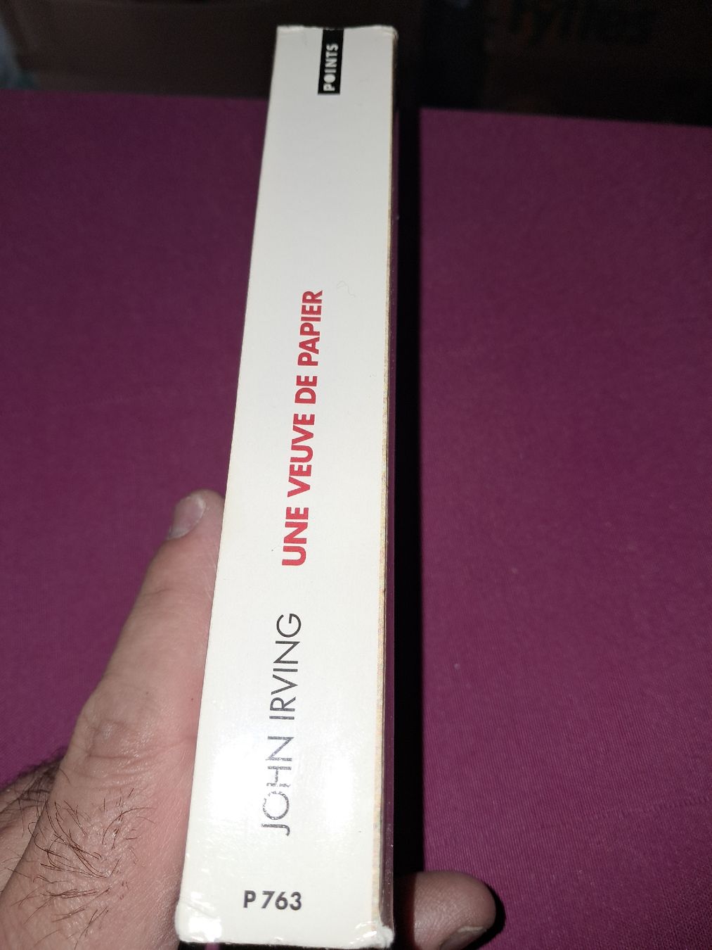 Libri: John irving une veuve de papier – Usato da Le locle venduto da juliensaran 3