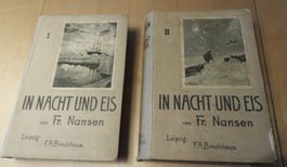 POLAREXPEDITION 1893-1896 NANSEN ANTIK BÜCHER