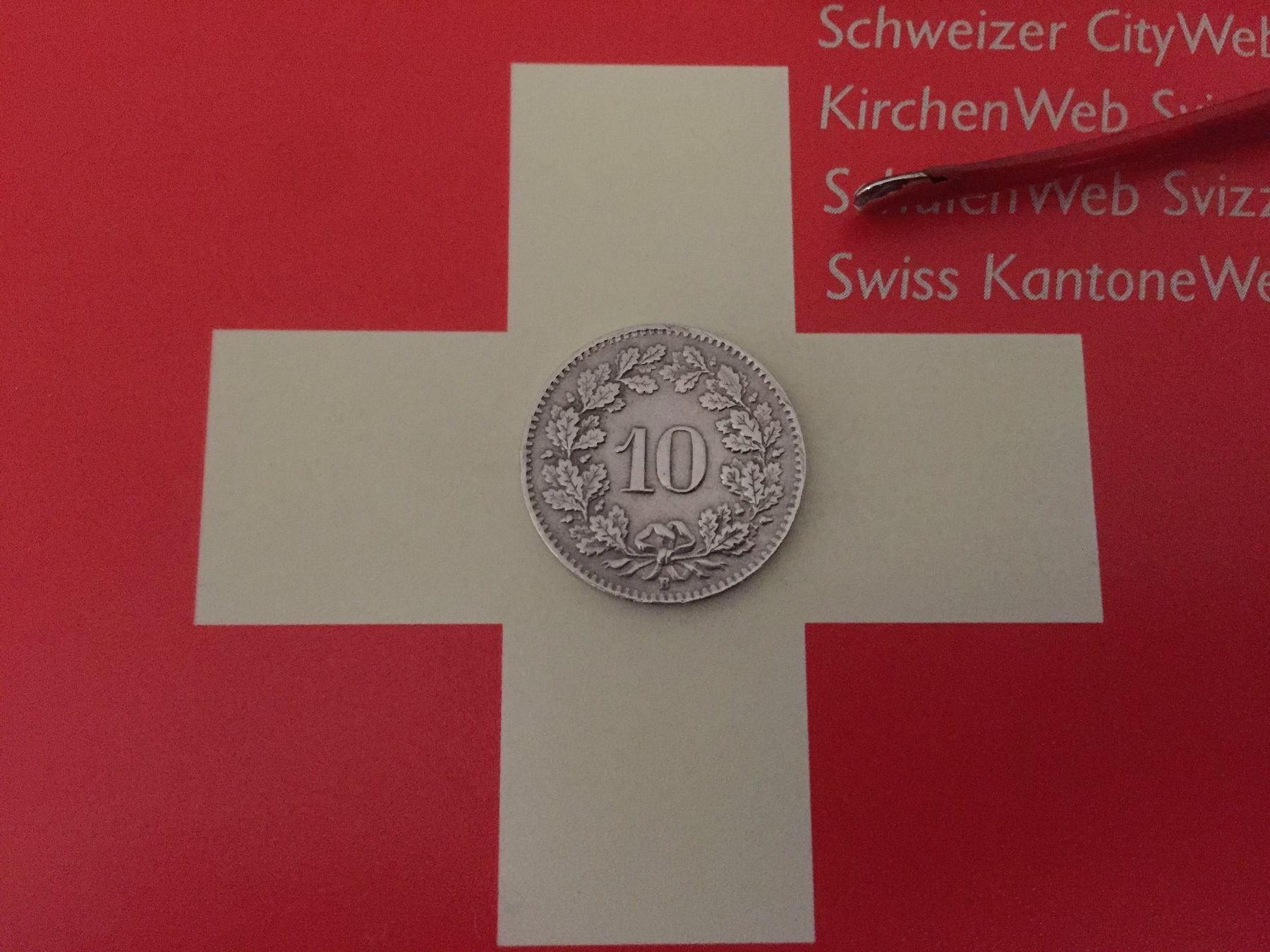Tutti le monete: 10 Rappen 1944 ss-vz – Usato da Elsau venduto da herbybay 2