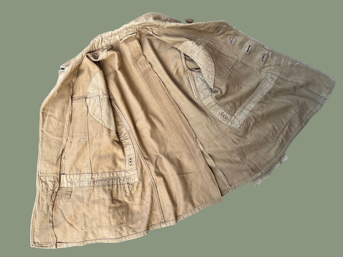 Uniformi: Tunique Luftwaffe Allemande Tropicale Afrika WW2 – Usato da Bellevue venduto da Belafer 6