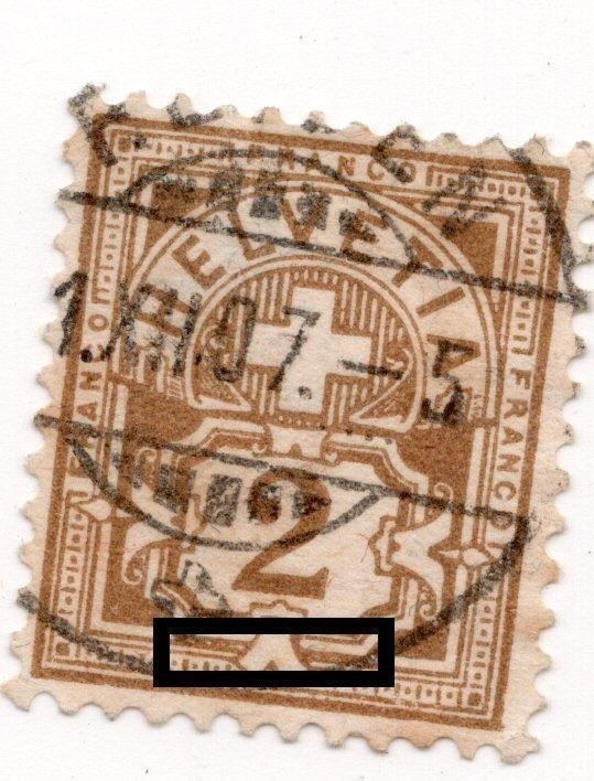 Tutti i francobolli: 18c CH 1906 defekt gest. – Difettoso da BREGANZONA venduto da adelio8