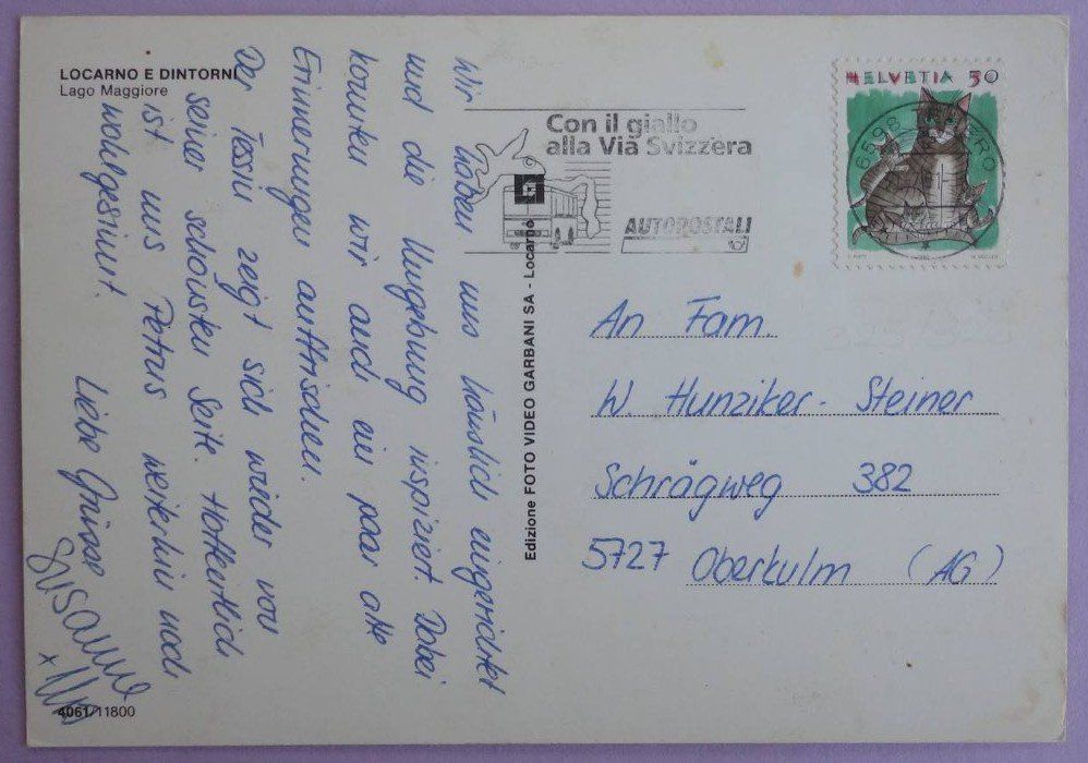 Cartoline postali: Locarno e Dintorni - Lago Magiore – Difettoso da Fétigny venduto da Billy2miny 1