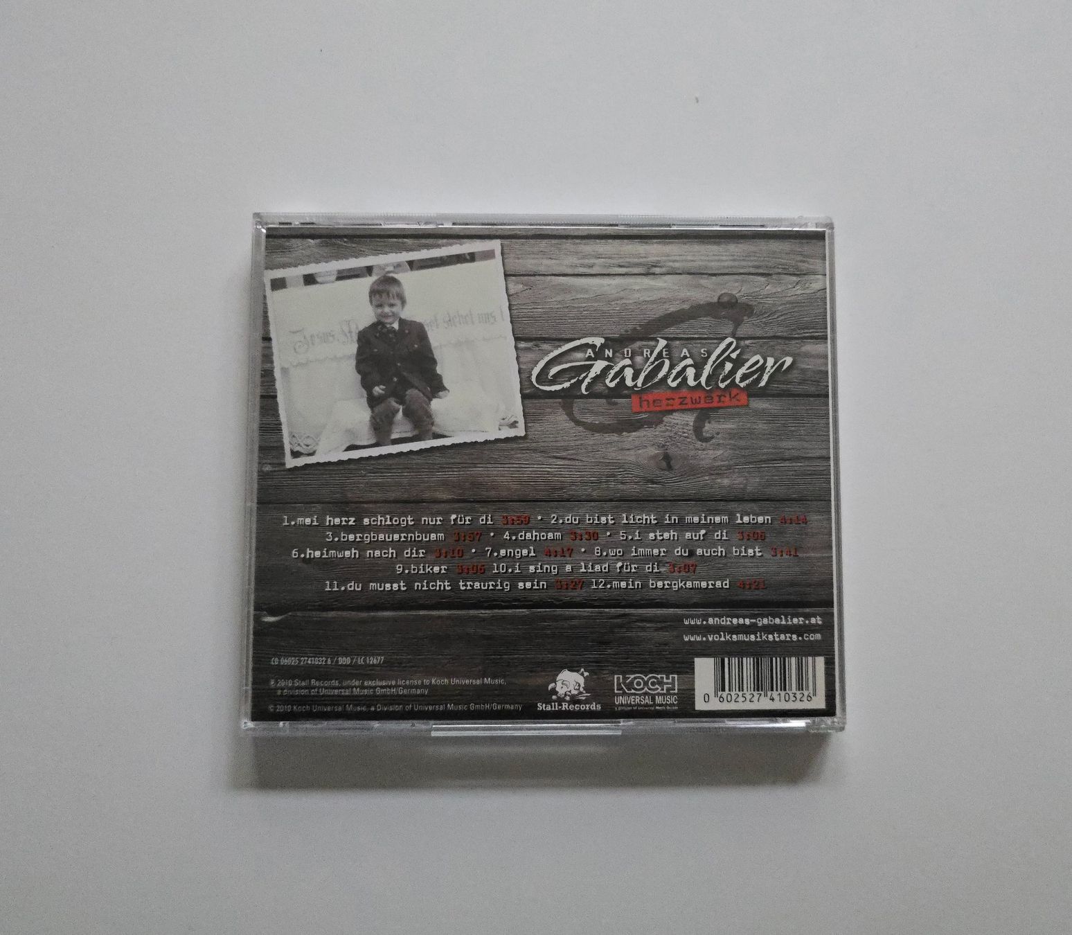 CDs: CD Andreas Gabalier - herzwerk – D'occasion à Dättlikon par Wundertuete_ 1
