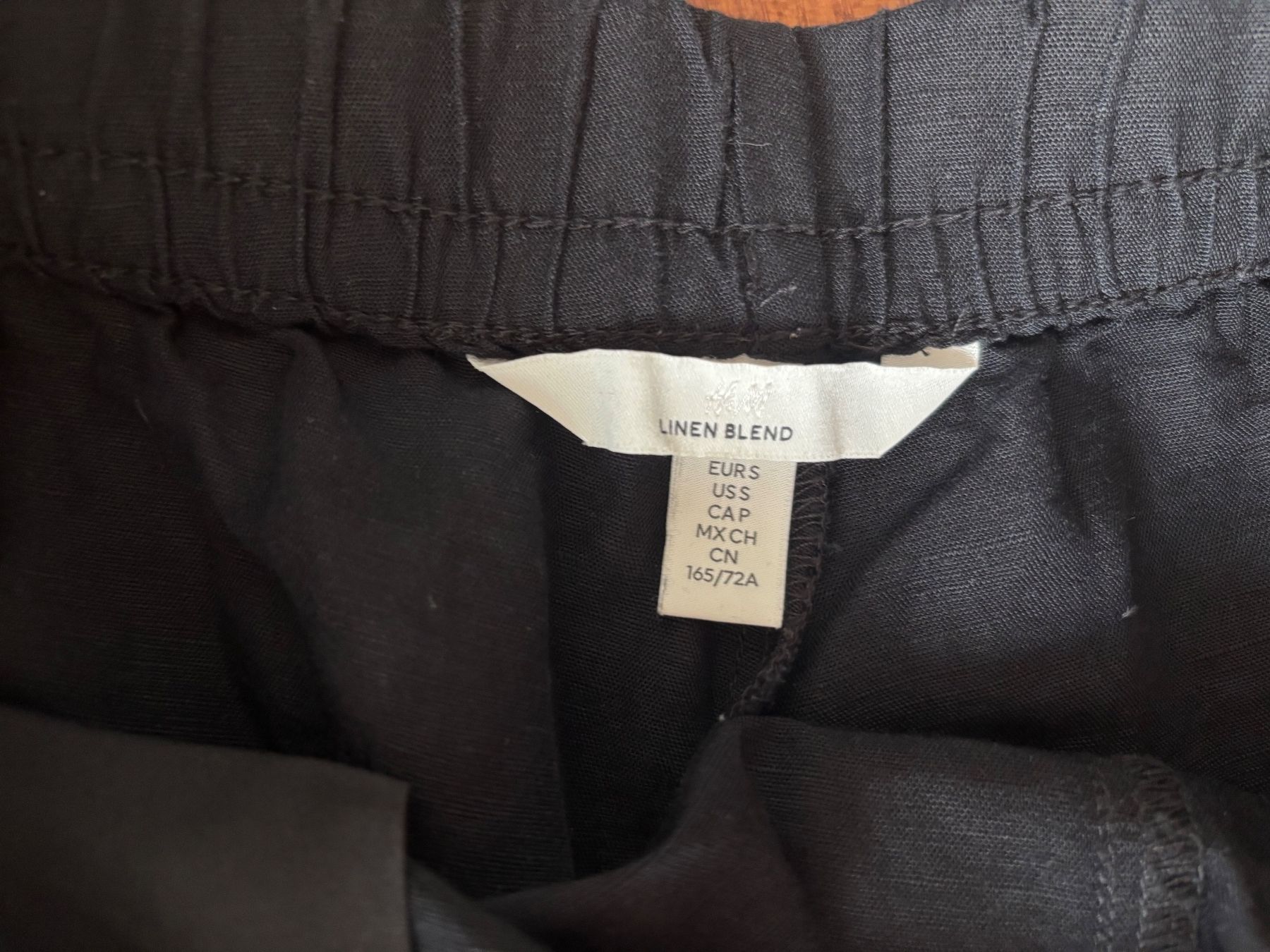 H&M Pantaloni: H&M Leinenhose schwarz Grösse S – Nuovo (secondo la descrizione) da Burgdorf venduto da hjz12 2