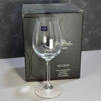 Lot de 4 verres à vin rouge Rosenthal Belcanto, comme neuf