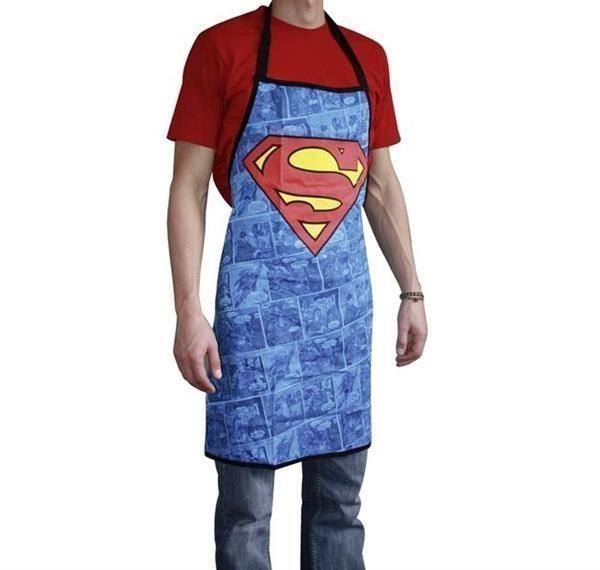 Grembiuli: SUPERMAN KOCH- UND GRILLSCHÜRZE – Nuovo (secondo la descrizione) da Ennetbürgen venduto da open24shop