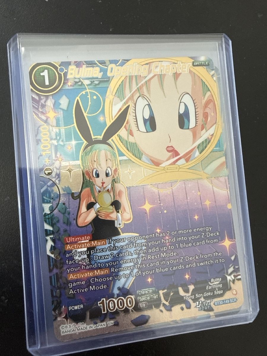 Bandai Carte collezionabili: Dragonball Bulma, Opening Chapter SCR BT30-149 – Nuovo (secondo la descrizione) da Schaffhausen venduto da Homeworx