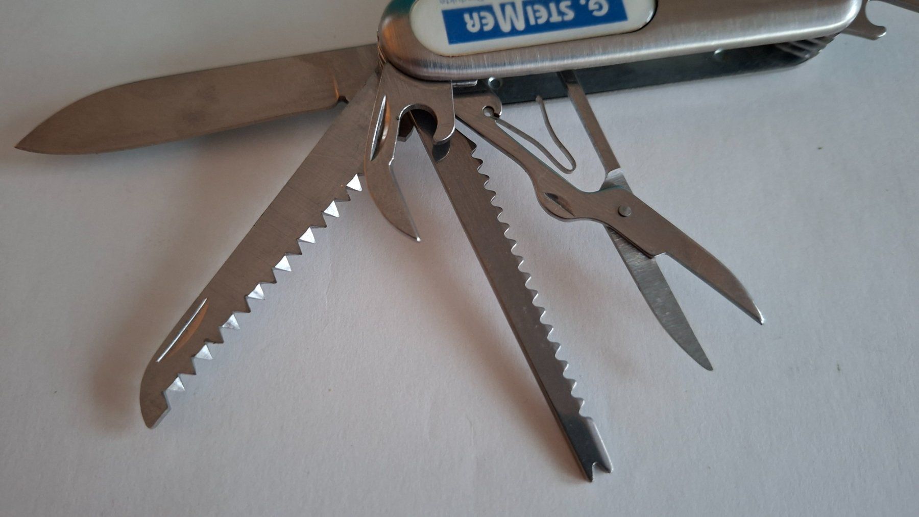 Coltelli tascabile: Messer, Sackmesser, Werbung G. Steimer. Top Zustand – Usato da Opfikon venduto da Diversamente 3