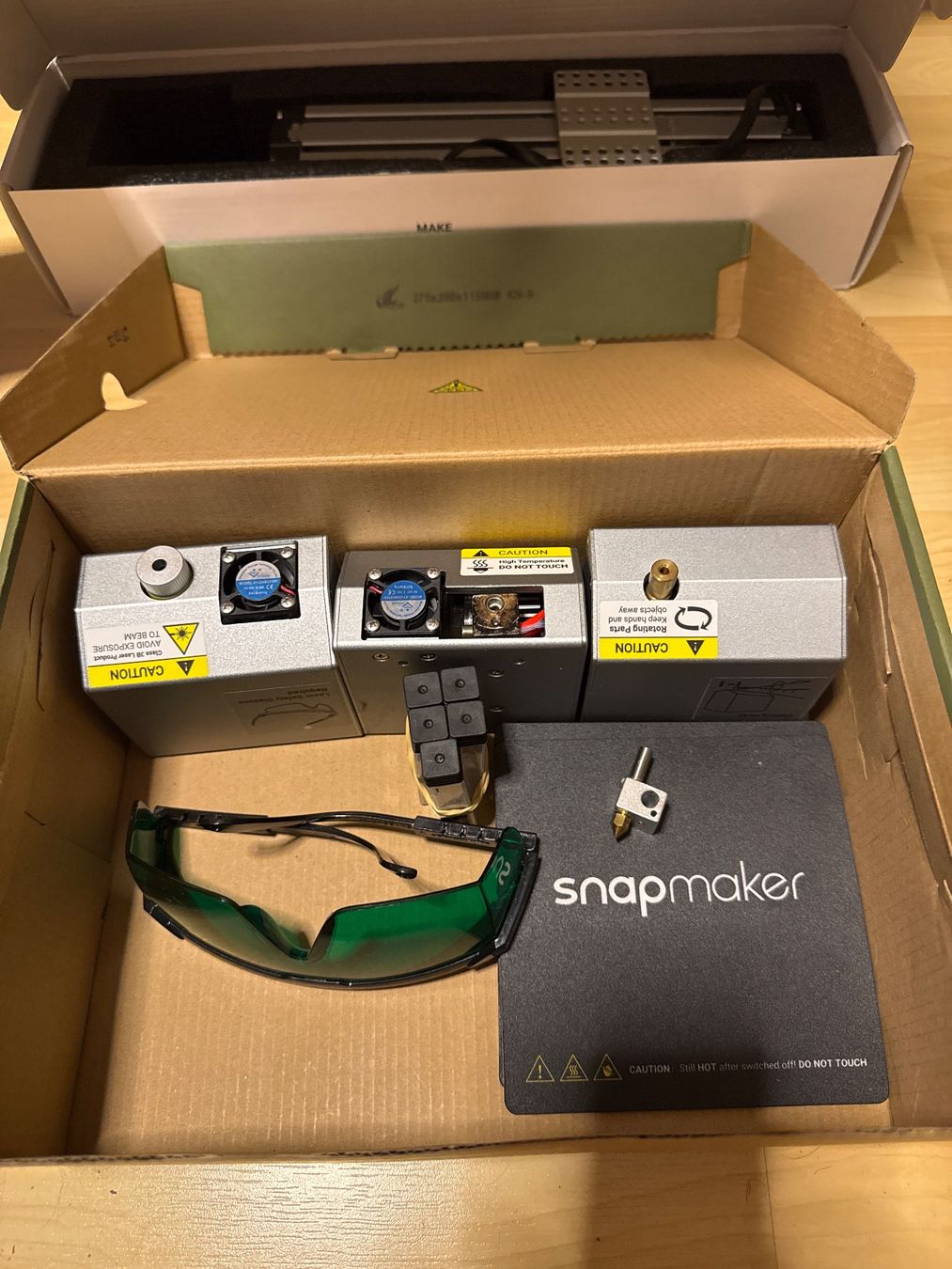 Snapmaker Stampanti 3D: Snapmaker 3-in-1 3D Printer + CNC + Laser – Usato da Chur venduto da Tony6903 2