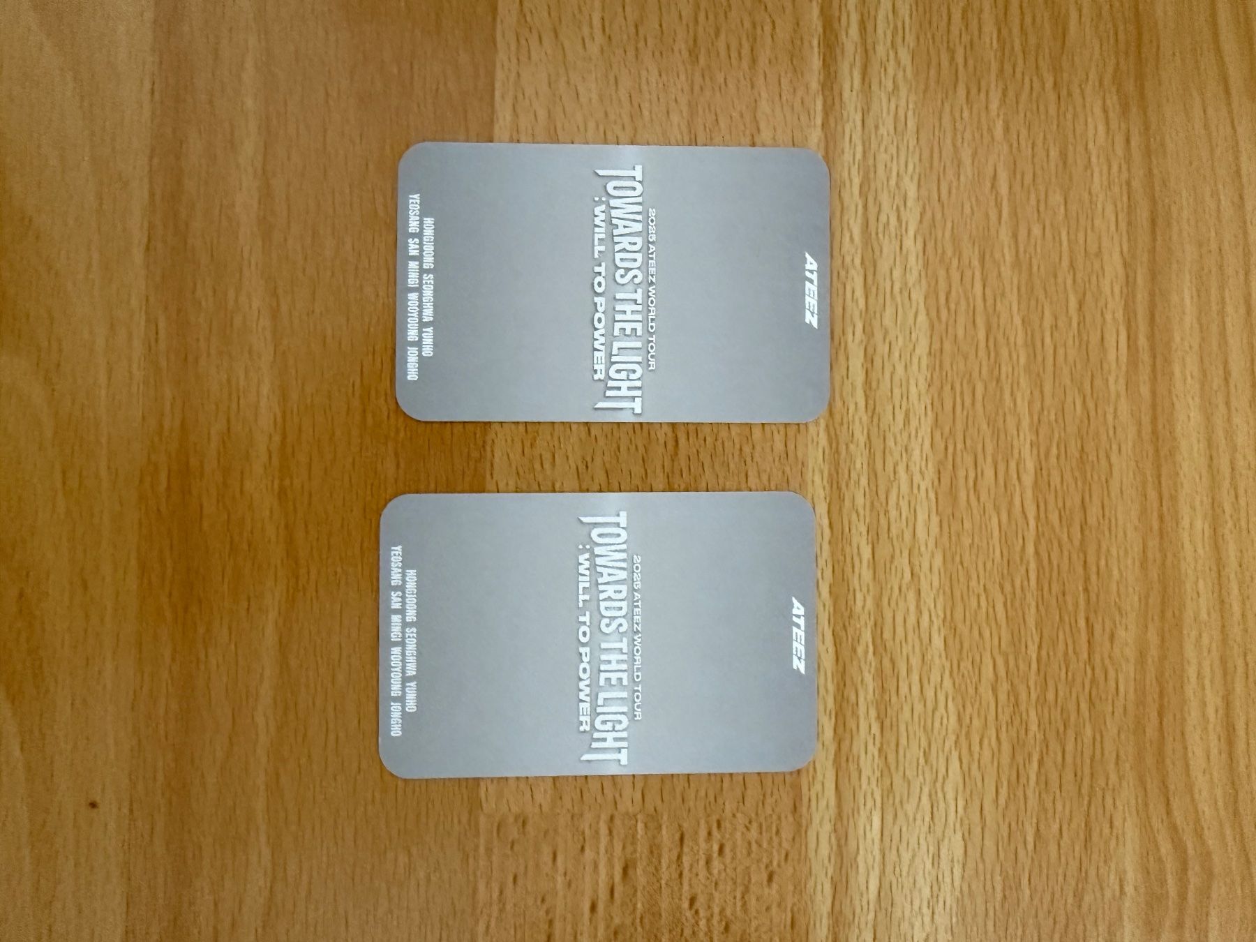 Sammelbilder & Trading cards: PCs Membership Concert 2025 Ateez – Neu und originalverpackt aus Treycovagnes von crapusagi99 1