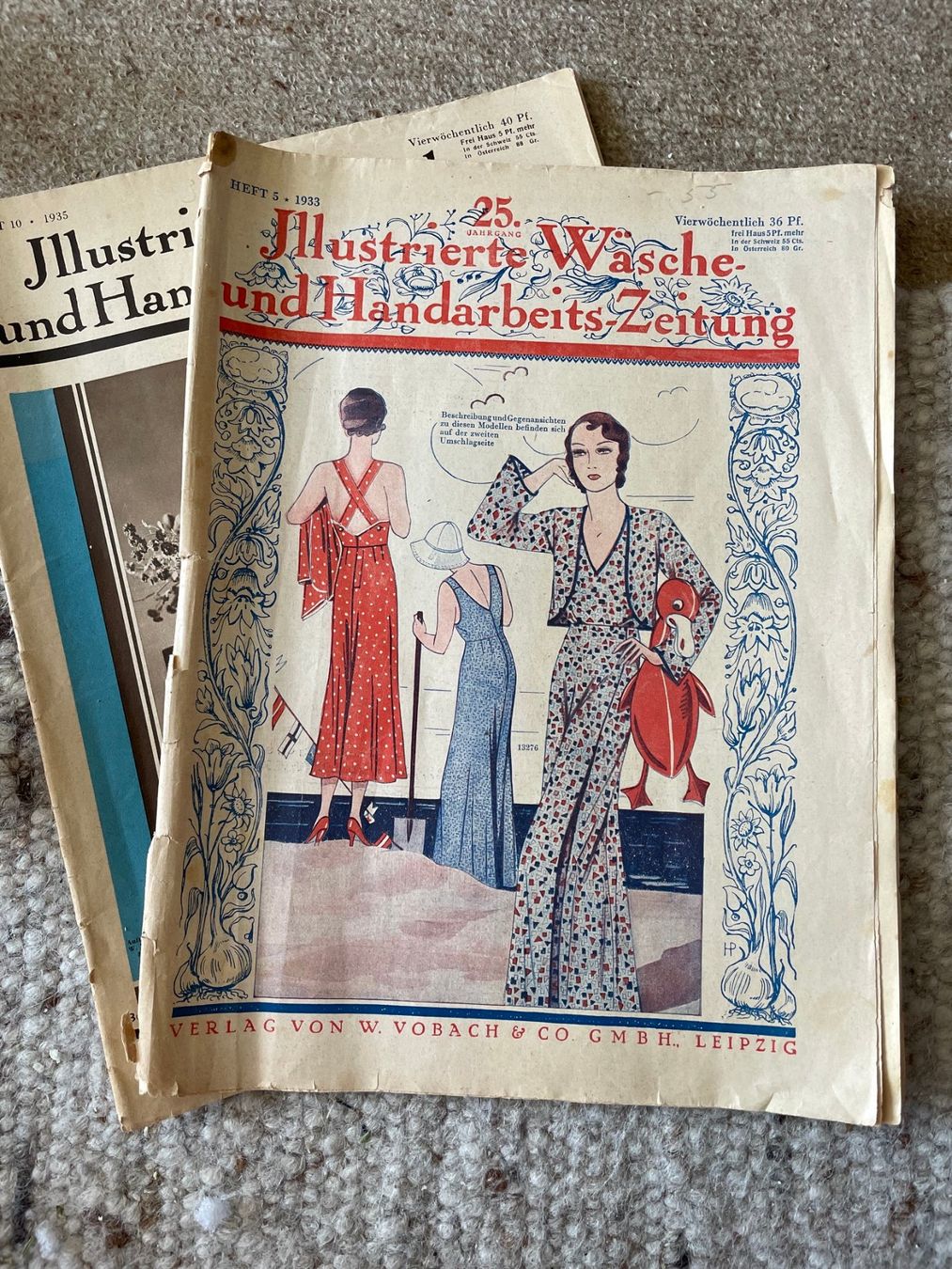 Zeitschriften & Magazine: 2 alte Modezeitschriften – Gebraucht aus Zürich von aannnnaa48