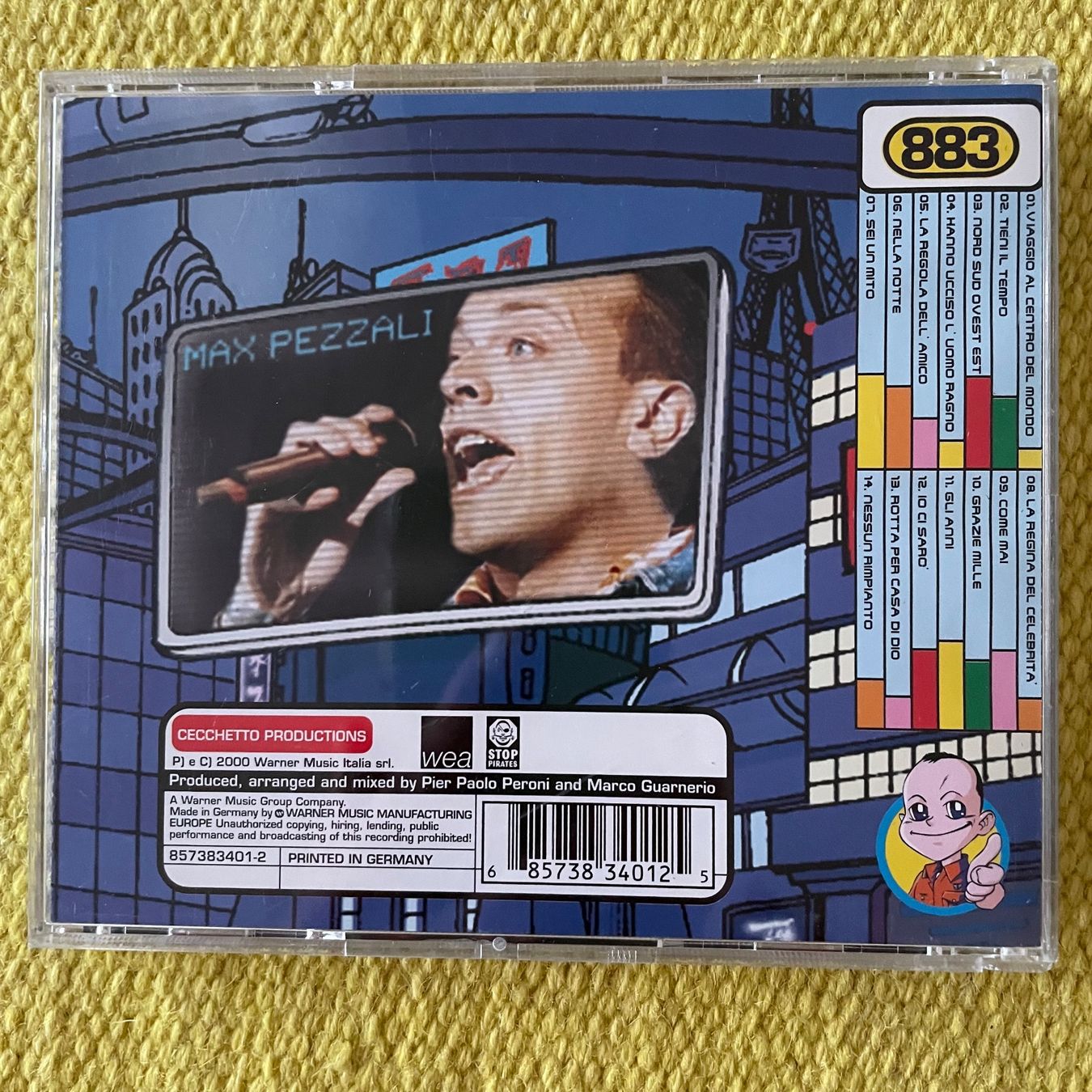 CDs: 883-MILLE GRAZIE – Gebraucht aus Rorschacherberg von CD-Roli 1