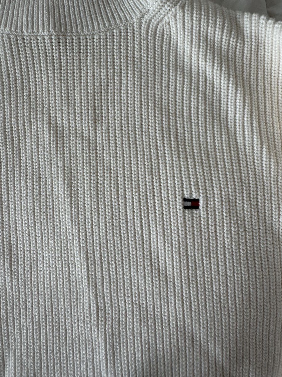Tommy Hilfiger Maglioni & Felpe: Pull Col Roulé Tommy Hilfiger Crème Taille M Bon État – Usato da Genève venduto da lejardindesvetements 2