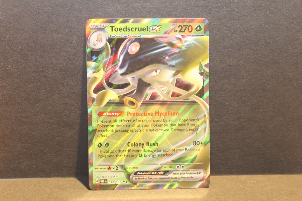 Pokémon Toedscruel ex 022 (EN) | Kaufen auf Ricardo