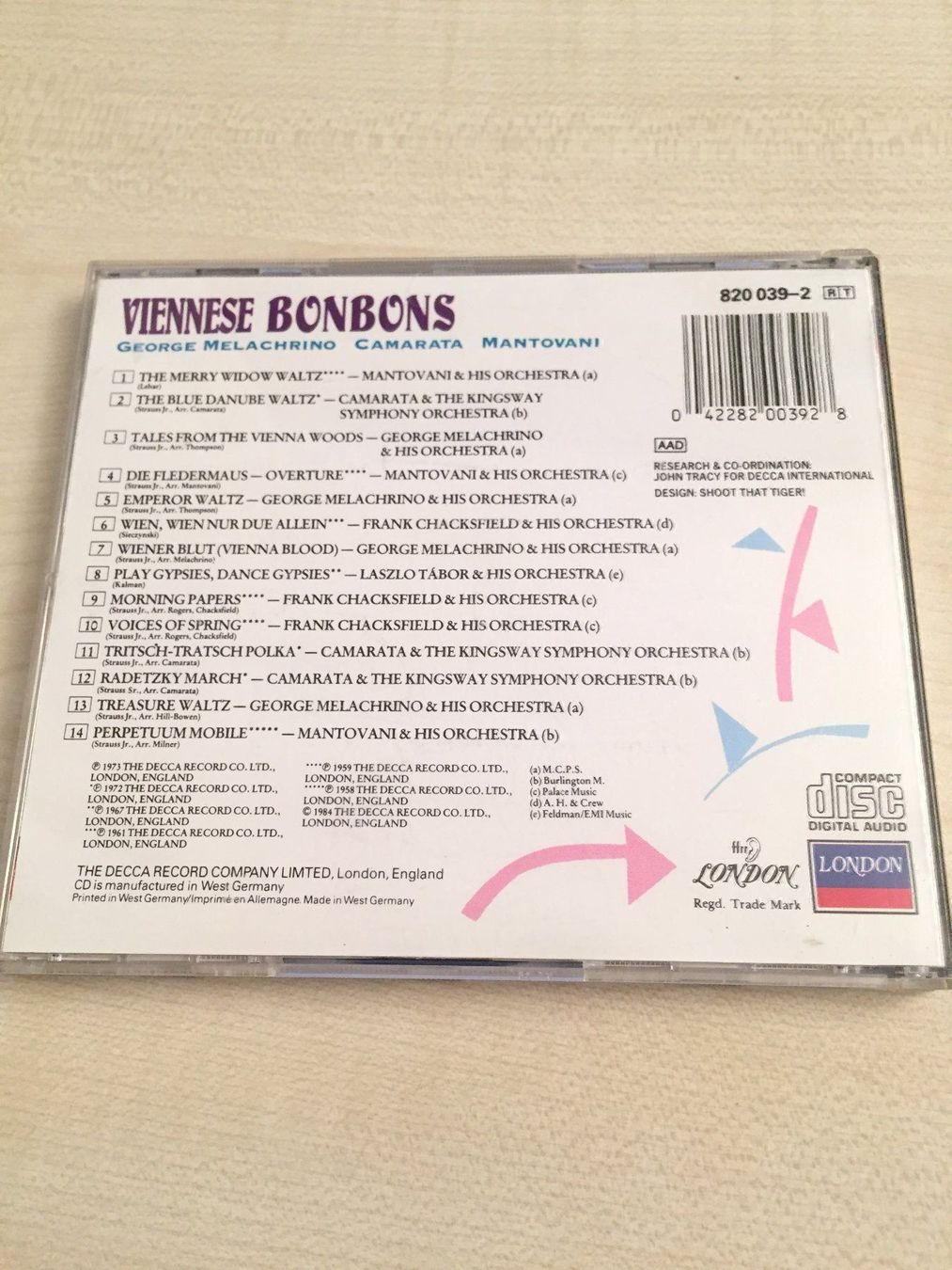 CD: Wiener Bonbons – Usato da Rüti ZH venduto da alumedien 1