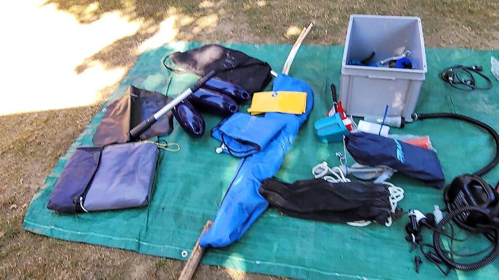Barche: Schlauchboot mit Motor  – Usato da Neunkirch venduto da huwy02 2