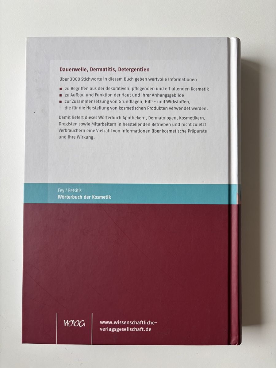 Bücher: Wörterbuch der Kosmetik – Gebraucht aus Neuhausen am Rheinfall von Living2Sell 1