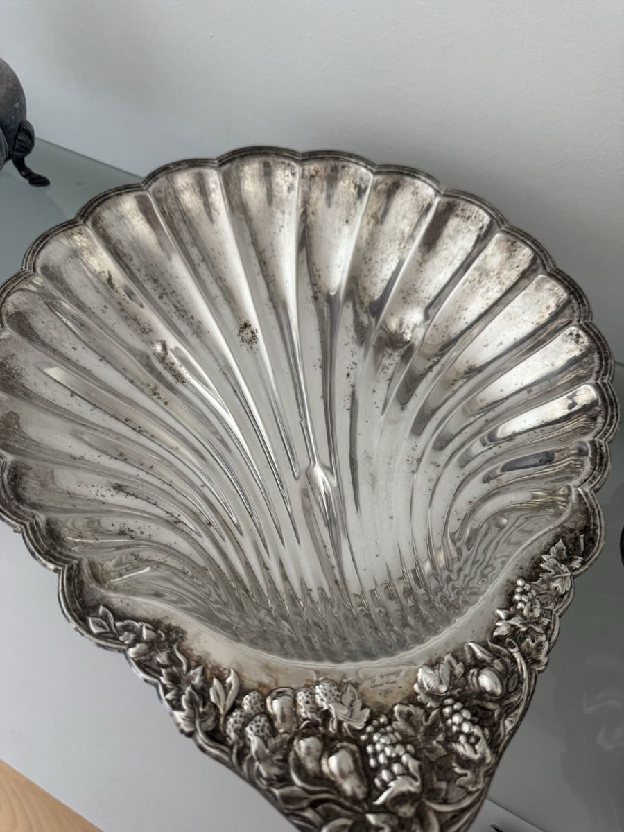 Servierplatten: Silver Plated Teapots and Shell Dish Set – Gebraucht aus Thalwil von 0041angel 3