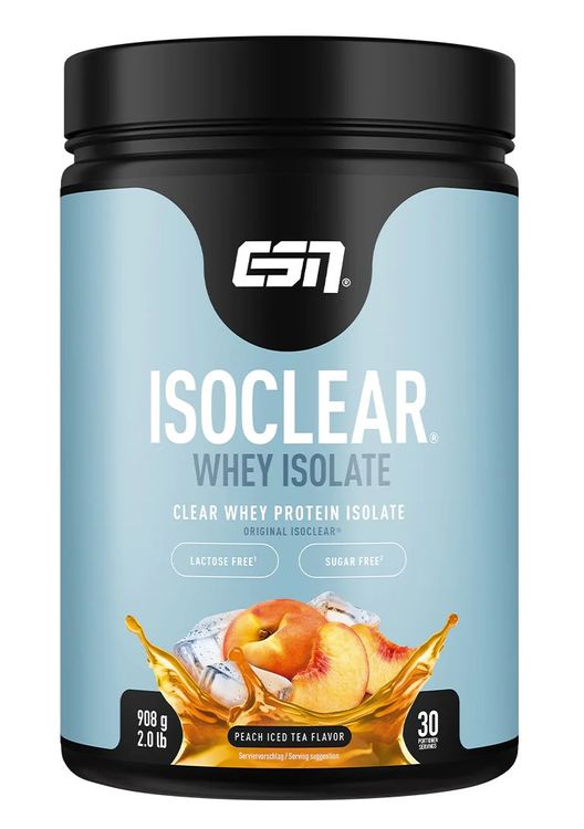 Esn Isoclear Whey Isolate 908g Ice Tea Peach Kaufen Auf Ricardo