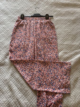 Pantalon fluide floral