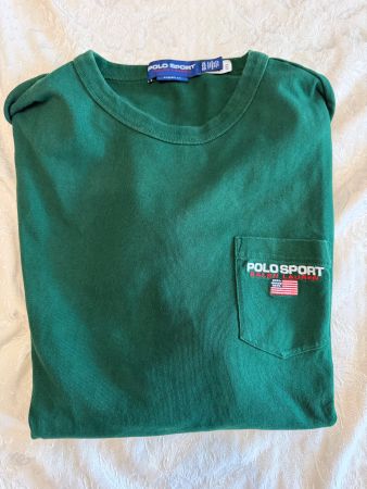 Polo Sport T-Shirt grün Grösse XL klassischer Schnitt