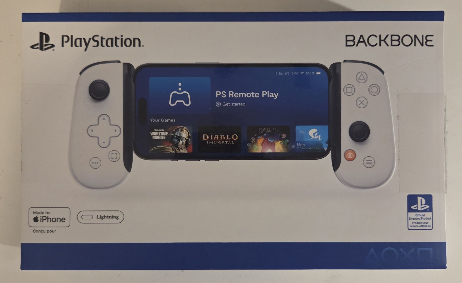 Sony Controller: Controller - Backbone One - PS Edition - Apple/Lightning Neu – Neu und originalverpackt aus Altstätten SG von Animatrixer