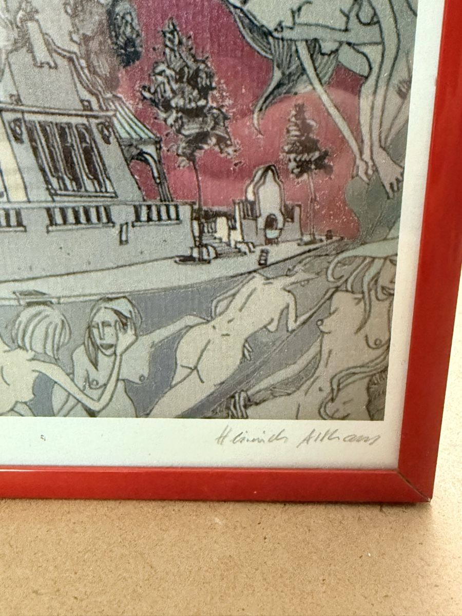 Grafica & Litografie: Heinrich. A - Lithography – Usato da Solothurn venduto da NUVICO 4