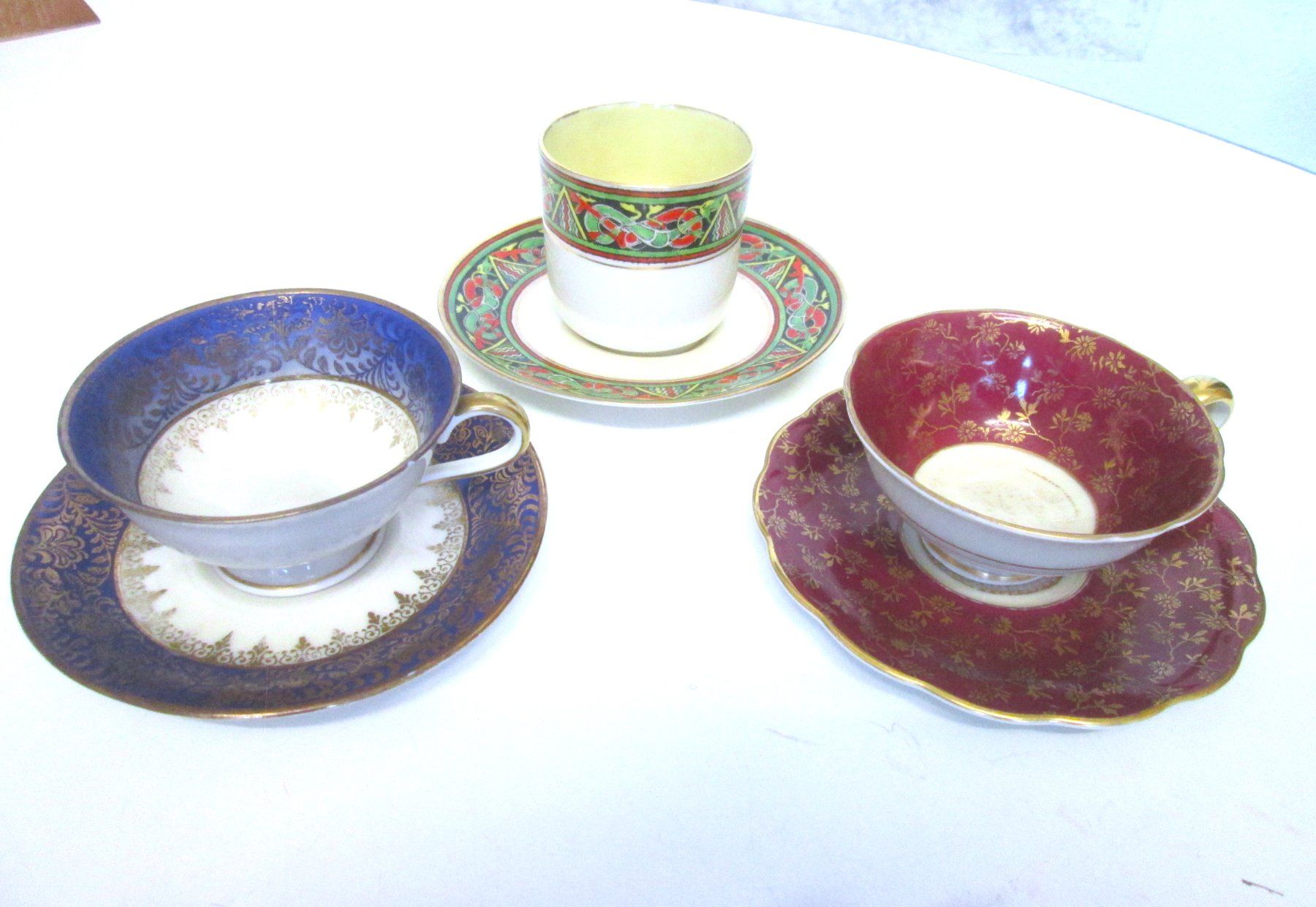 Tazze: 3 alte Sammler-Kaffeetassen – Usato da Sementina venduto da babucia