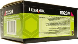 Original Lexmark CX310, CX410, CX510 magenta Toner, 80C2SM0