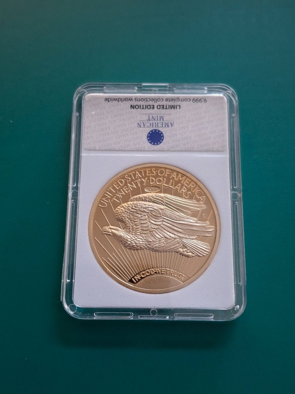 Alle Münzen: 1933 Gold Double Eagle Replica – Gebraucht aus Bern von maximus365 1