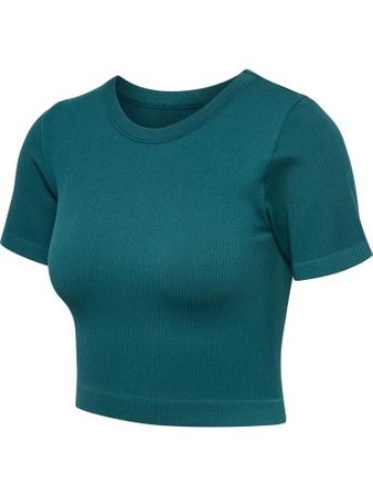 Hummel hmlPulse Seamless Rib W T-Shirt S/S - balsam (Grö...