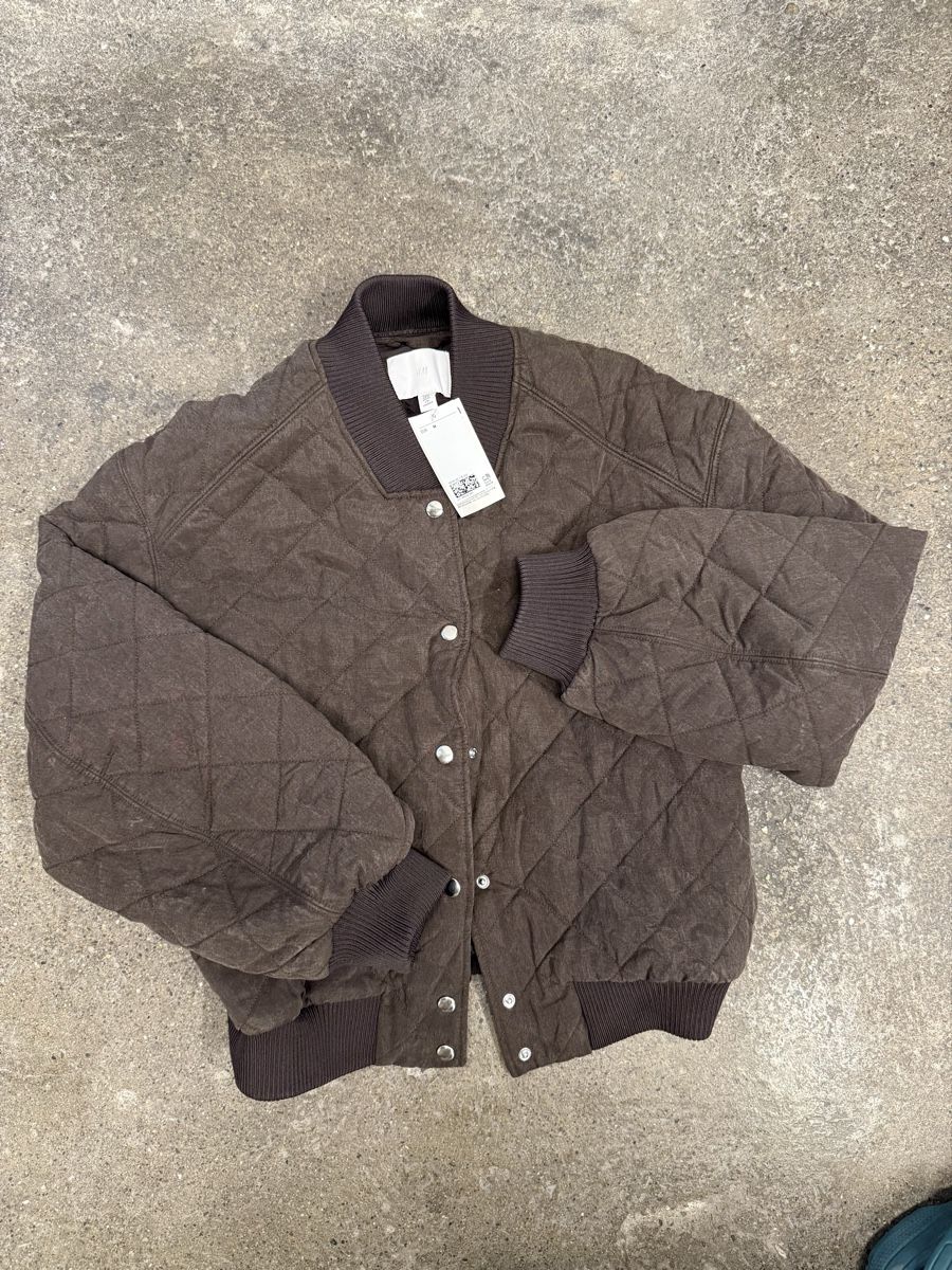 H&M Giacche: Bomberjacke dunkelbraun – Nuovo e nell'imballaggio originale da Zürich venduto da Soschi-25