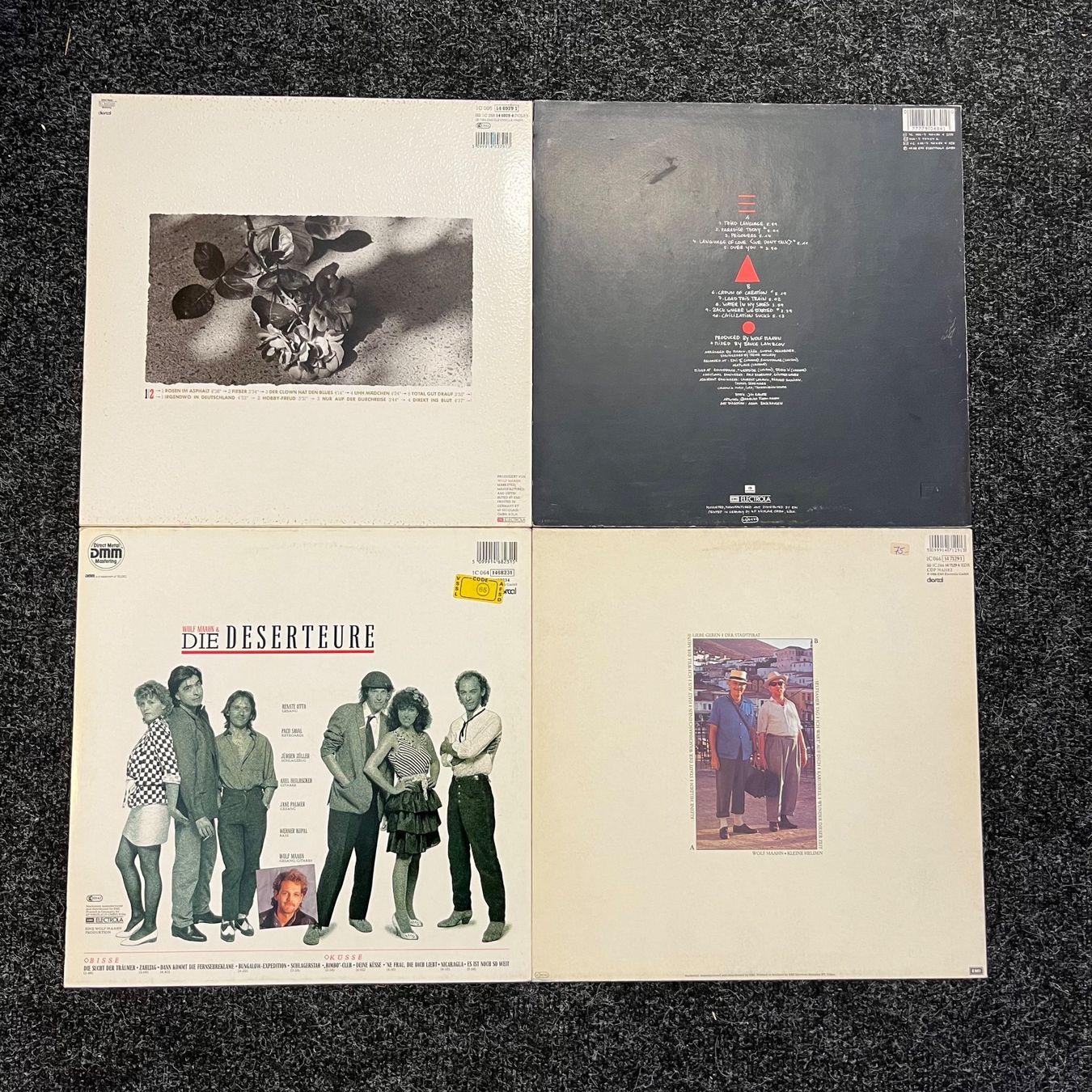 Dischi in vinile: Wolf Maahn Sammlung (4LP) – Usato da St.Gallen venduto da Out-take 1