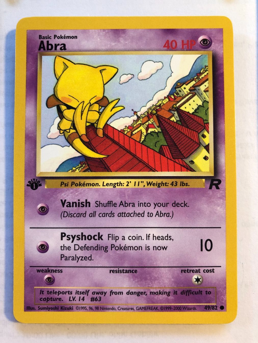 Cartes à collectionner: Abra 1st Team Rocket - MINT - ab 1.- – D'occasion à Giubiasco par dan_pr8b