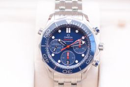 OMEGA SEAMASTER CO AXIAL CHRONOMETER 41.5MM STAHL NEUw.