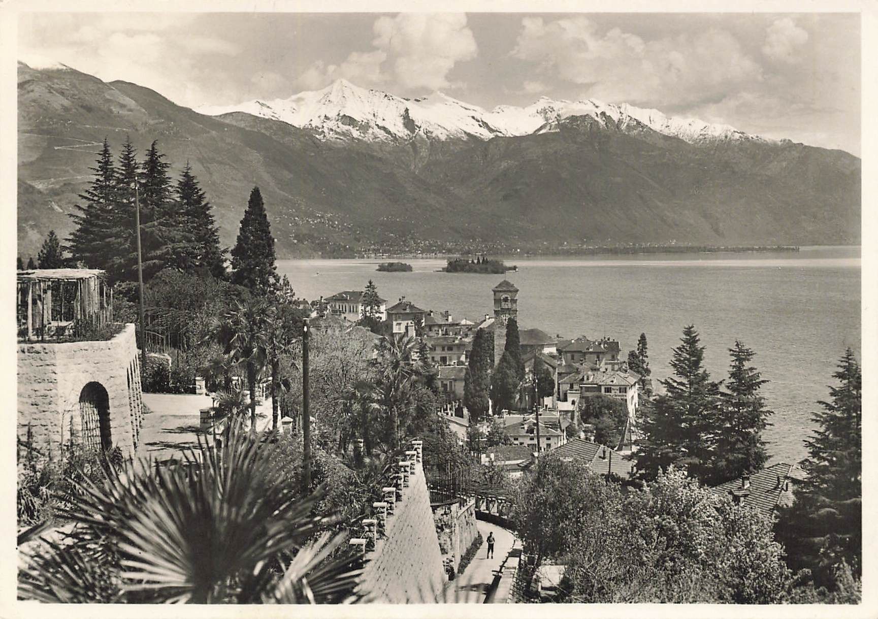 Cartoline postali: Brissago hotel brenscino – Usato da Biasca venduto da Blenio71