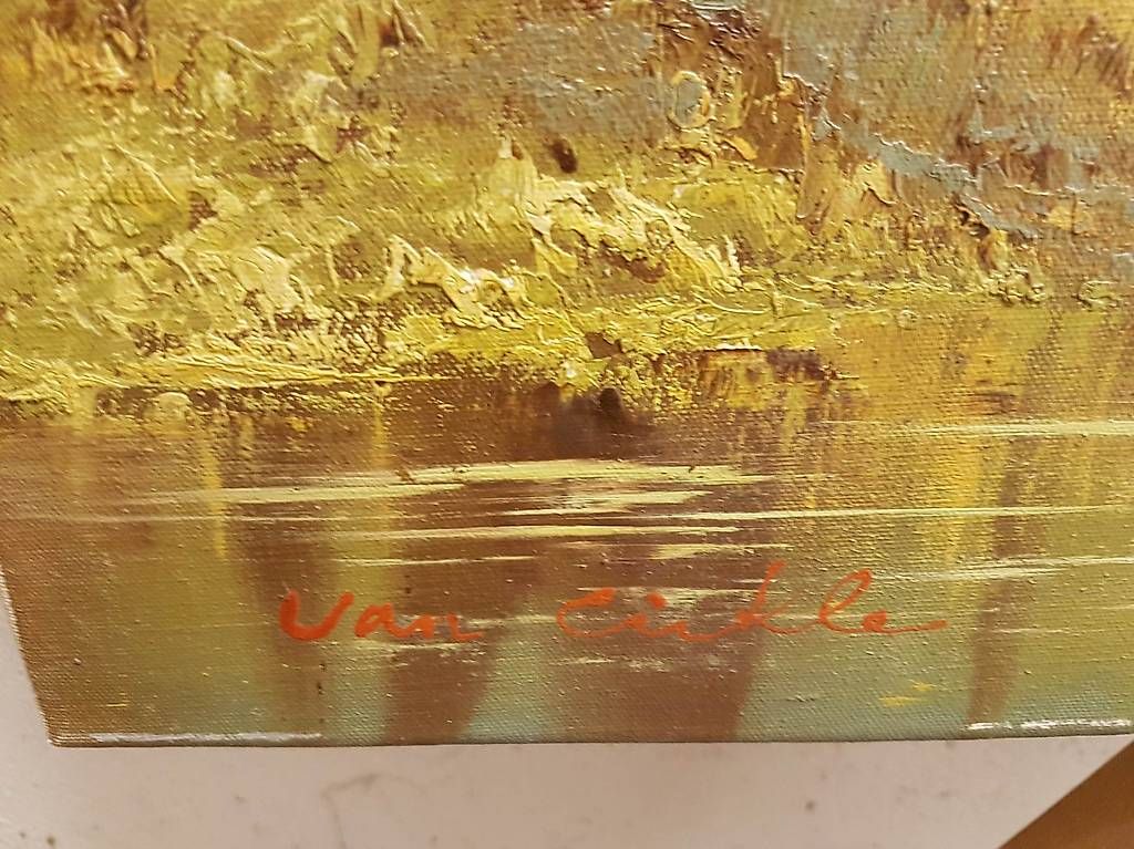 Dipinti: Tableau bord de riviere – Usato da St-Barthélemy VD venduto da meal83 4