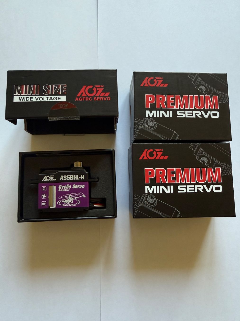 RC Kits de montage: AGFR Servos  3 Stück – Neuf avec emballage d'origine à Kloten par roban600 1