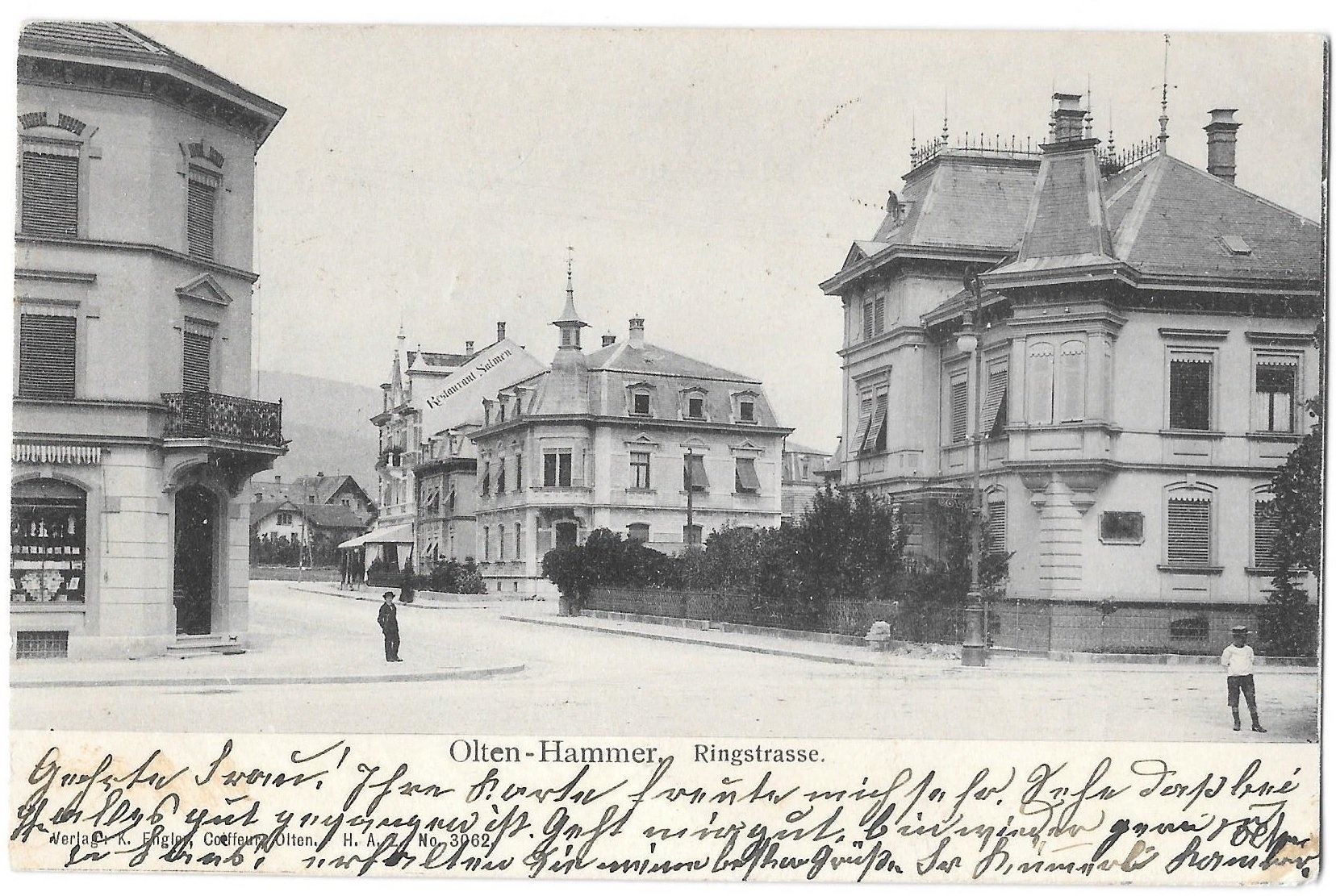 Cartes postales: Olten - Hammer Ringstrasse – D'occasion à Olten par clotaldi