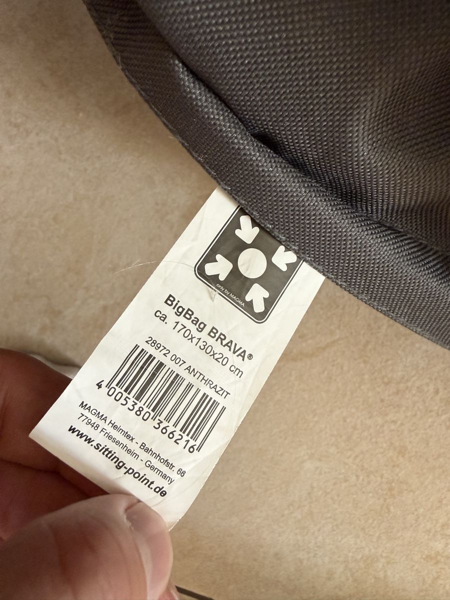 Fauteuils: Sitzsack BigBag BRAVA – Neuf (Voir description) à Kloten par pau_w2ck 1