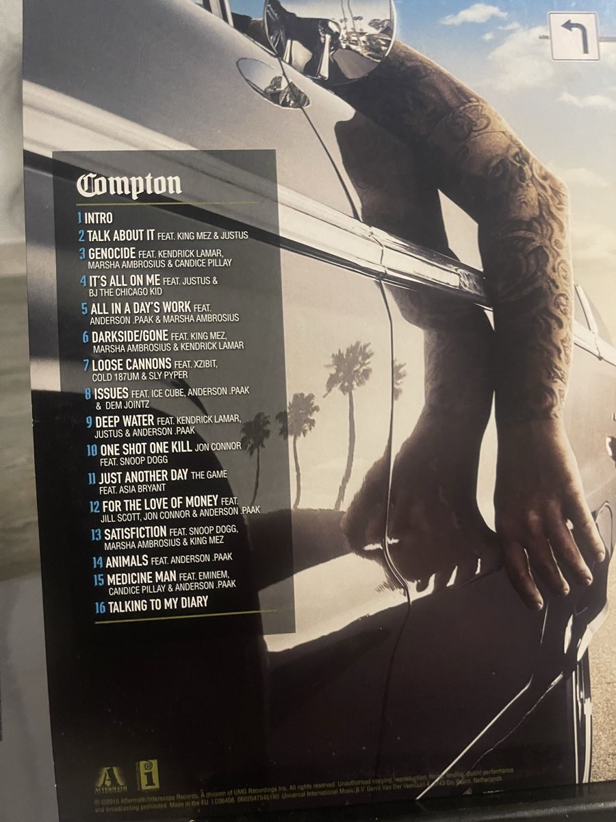 Vinyles: Compton / Soundtrack by DR DRE – Neuf (Voir description) à Dagmersellen par stonefinger 1