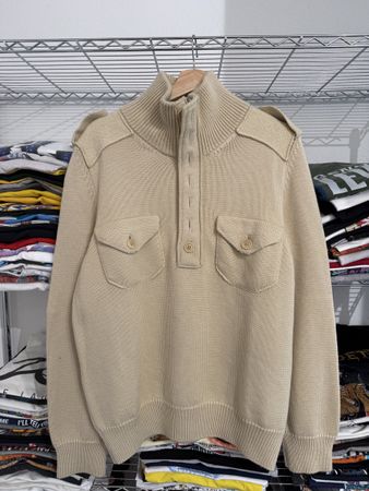 90’s Vintage CP Company Stone Island Knit Wool Pulli Size XL